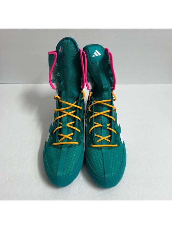 NEW Adidas Box Hog 4 Boxing Shoes JR5382 Size 9 Pure Teal